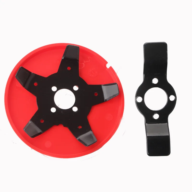 Universal Brush Cutter Blade Trimmer Head Metal Blades Trimmer Garden Grass Paddy Field Dry Land Lawn Mower Machine Tool Weed Cutter Head Lawn Mower Accessory Weed Tool Attachment