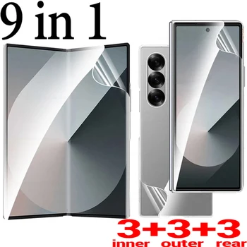 Pellicola idrogel trasparente per Samasung Galaxy Z Fold 7 6 4 Protezione schermo a copertura totale per Samasung Galaxy Z Fold 5 3 Pellicola protettiva
