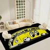 Mooneyes Print Floor Mat INS Style Soft Bedroom Floor House Laundry Room Mat Anti-skid Bedside Area Rugs 6