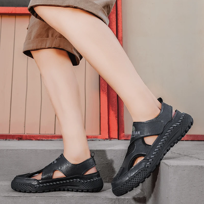 Men's Sandals Summer Outdoor Beach Shoes Breathable Loafers Men's Sandals Summer Outdoor Beach Shoes Breathable Loafers