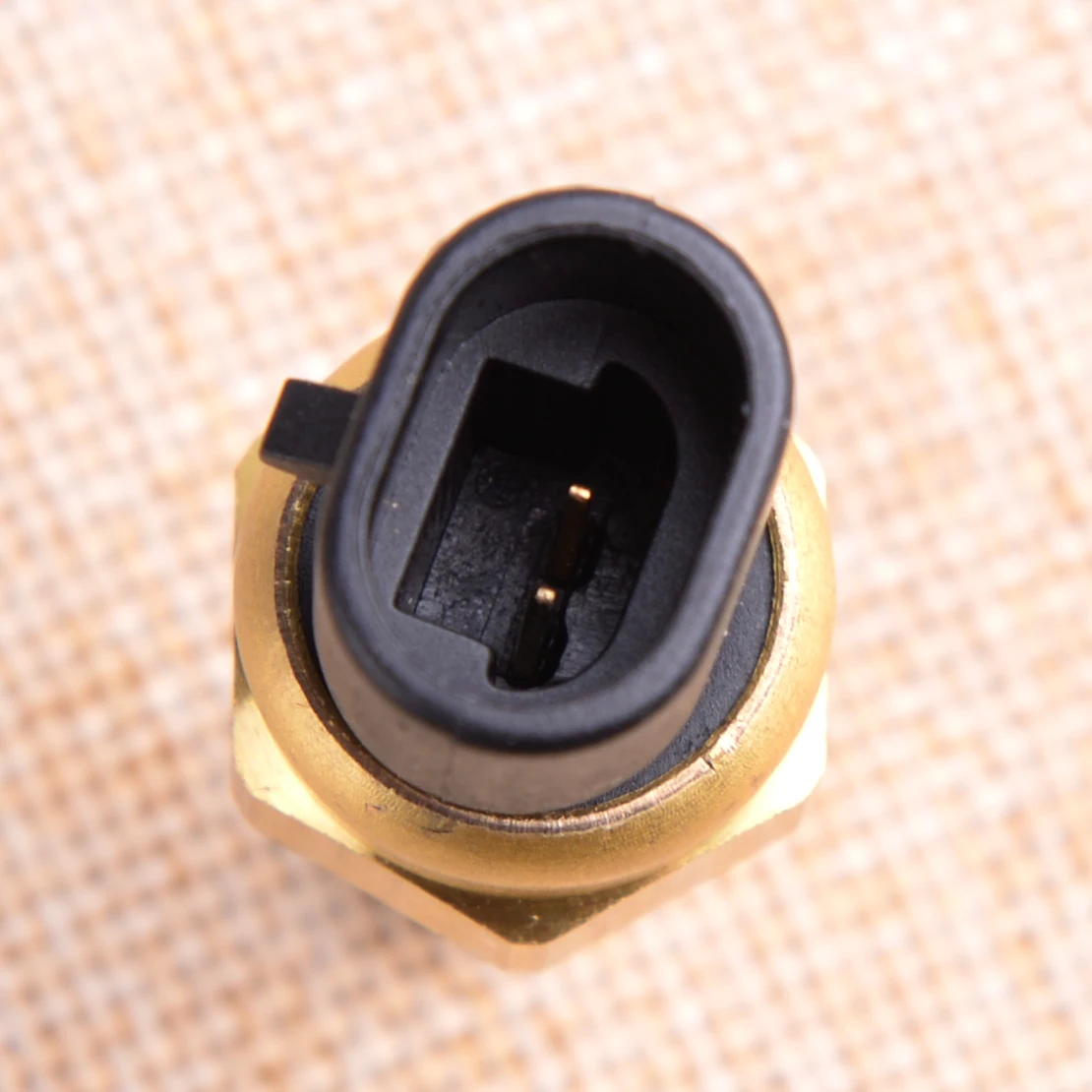 DWCX Engine Coolant Temperature Sensor with Connector Fit for Buick Cadillac GMC Daewoo Isuzu Hummer 12162193 15326388 temperature sensor