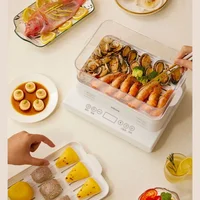 Electric Steamer  Small Multi-Functional Steam Pot Large Capacity Breakfast Machine Electric Steamer Fantastic Steamer Panela 2