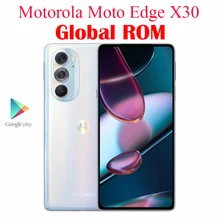Original New Motorola Moto Edge X30 5G Cell Phone Snapdragon8 Gen 1 6.7inch POLED 5000Mah 68W Supper Charge 50MP NFC Android 12