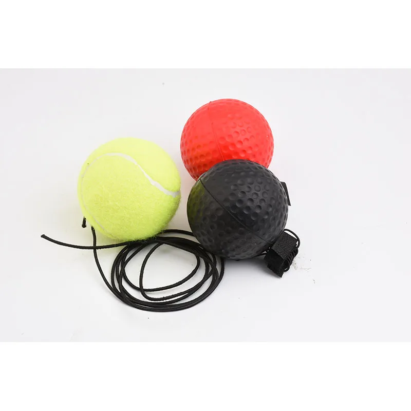 Head Mounted Speed Ball Boxing Ball on String Head Bands MMA Reflex Improve Speed Reactions Sports Fight Training Muscle Fitness Equipment