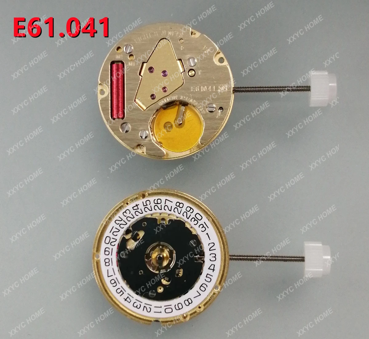 

Watchmaker watch movement parts Swiss original ETA E61.041 movement quartz movement E61041