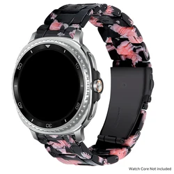 Luxury Transparent Resin Strap - Premium Link Bracelet - galaxy ultra2025 (Bflow)