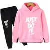 Children's Spring/Autumn Casual Sportswear Boys and Girls Hoodie+Pants 2-piece Set Daily Children's Clothing Set 3-12 Years 3
