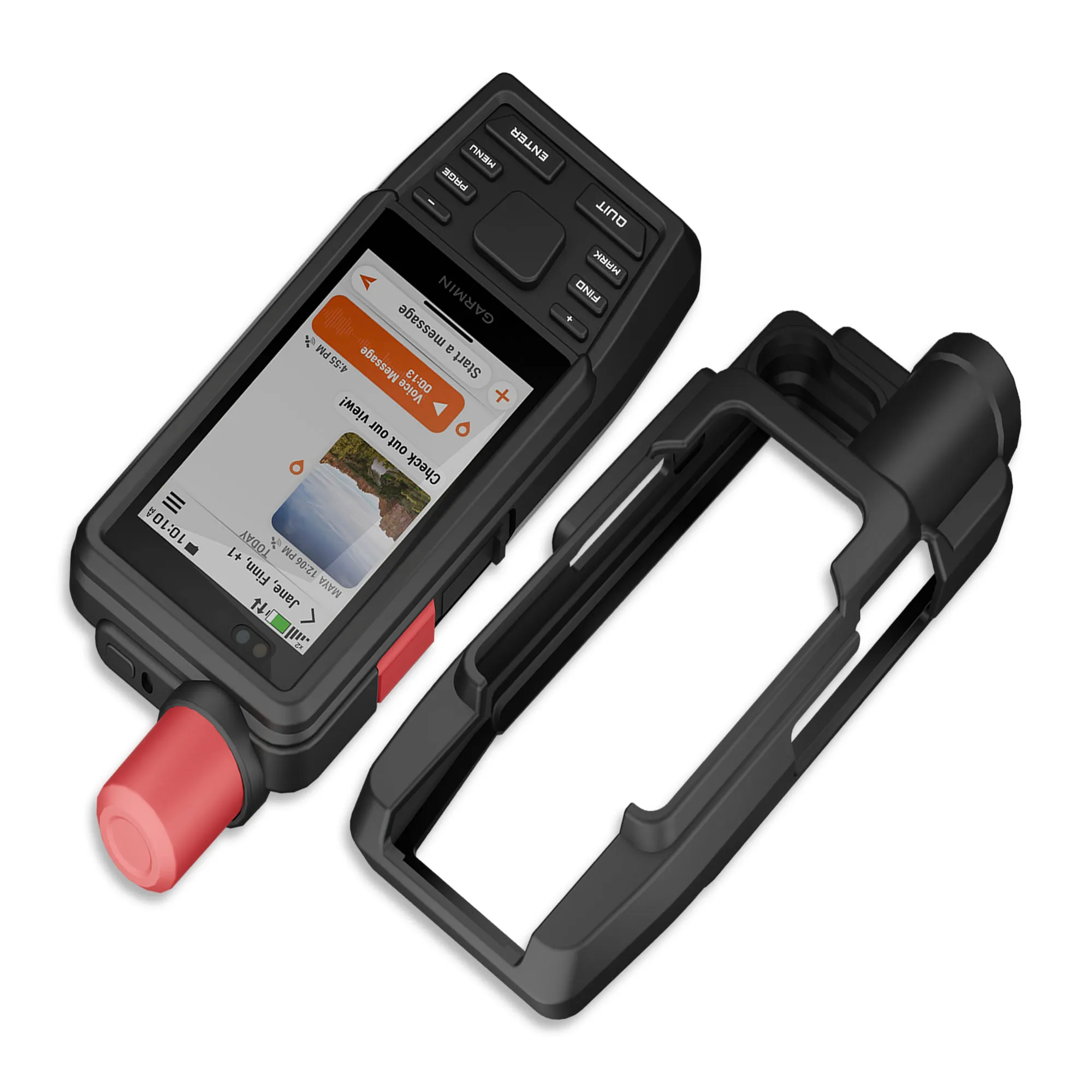 Garmin GPSMAP H1 및 GPSMAP H1i Plus 견고한 휴대용 GPS 네비게이터용 프리미엄 보호 실리콘 케이스 커버, 내구성이 뛰어나고 미끄럼 방지