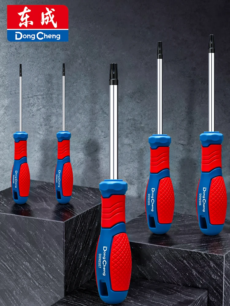 Industrial-Grade Torx Screwdriver S2 Alloy Steel Hexagonal Screwdriver Medium Hole T8 T10 T15 T20 T25 T27 T30 T40