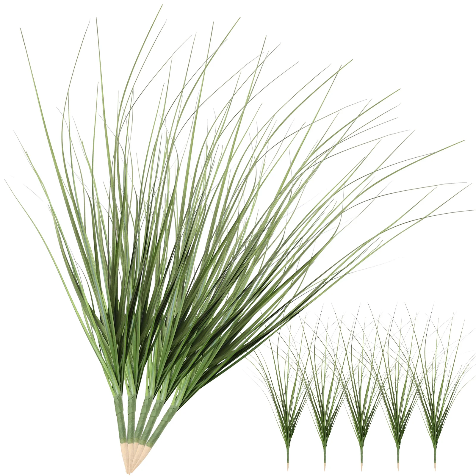 

10 Pcs Simulated Reed Grass Indoor Plants Decorative Faux Small Fake House Artificial Silk Cloth