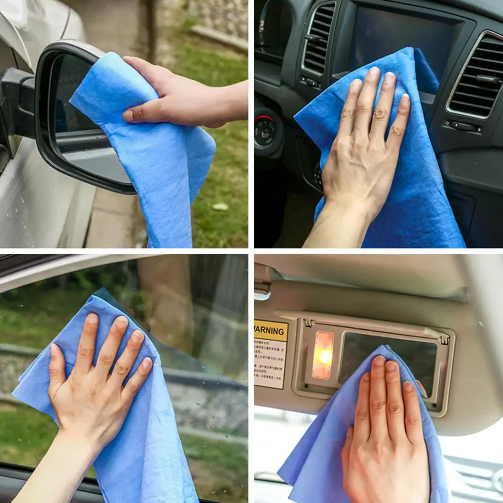 

Soft Car Towel Durable Car Towel Soft Durable Car Wash Towel Imitation Deer Skin Cloth for Home Outdoor Absorbent Wipe for Cars