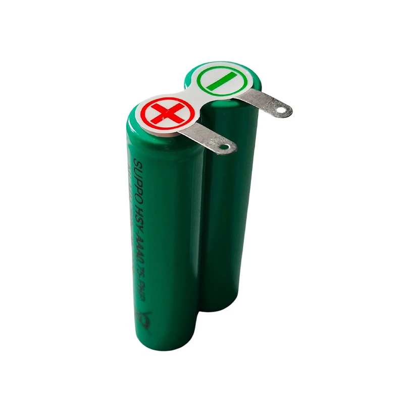 HSY-AAA0.75-PHP for PHILIPS Electric Shaver Batteries SUPPO 2.4V 750mAh Ni-MH Battery 5