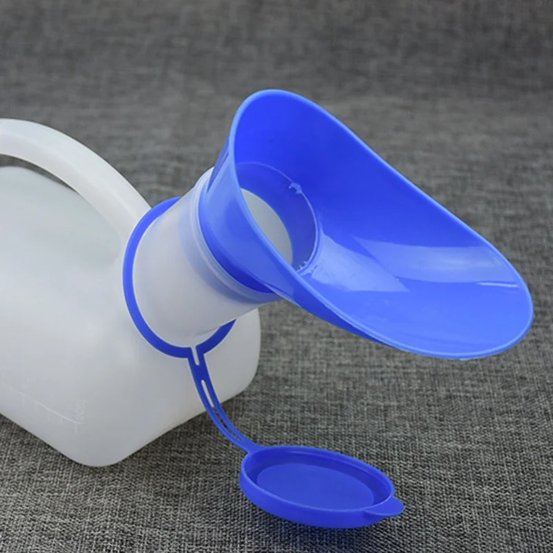 Male Urinal Car Portable Urinal Mobile Plastic Toilet Aid Bottle Hospital Care For Men Women Car Travel Camping Hiking Journey Suppllies