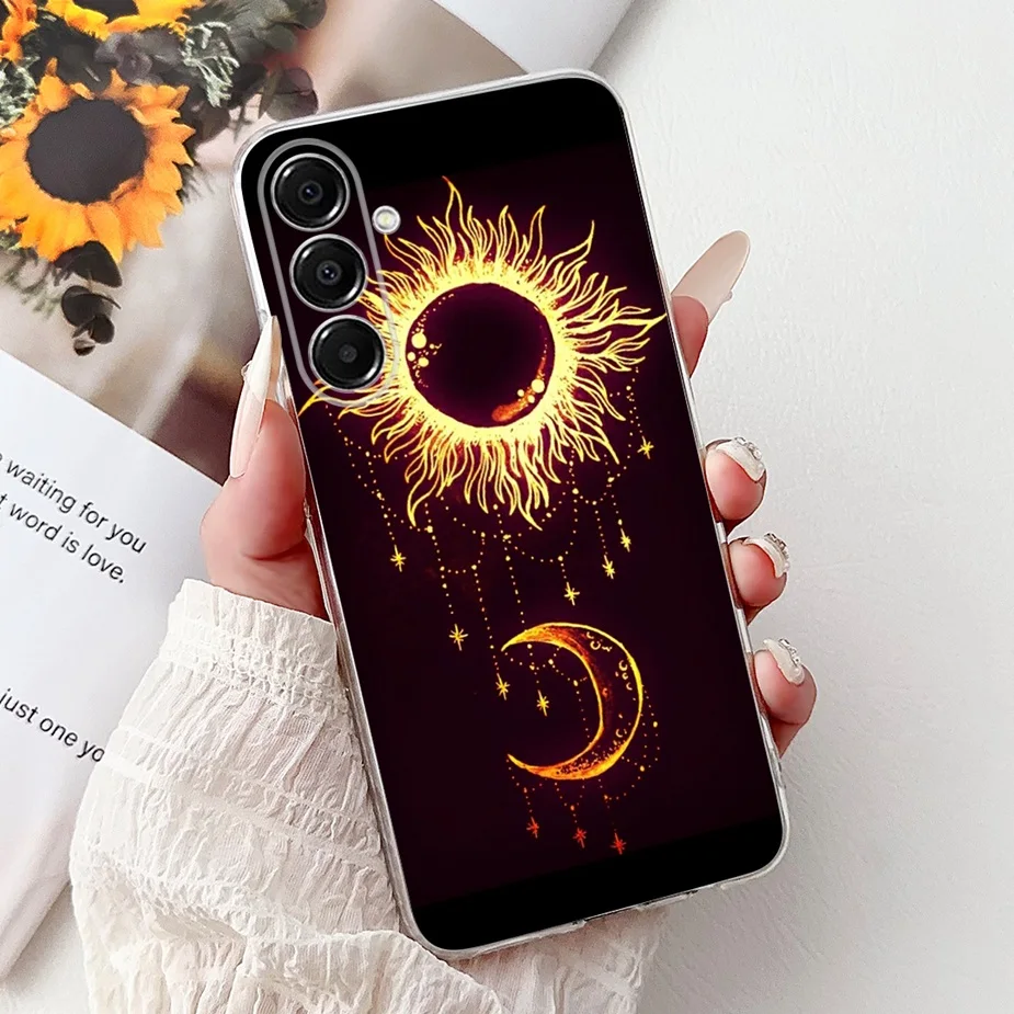 Cute Cat Painted Soft Silicone Phone Case Cover - 6.7