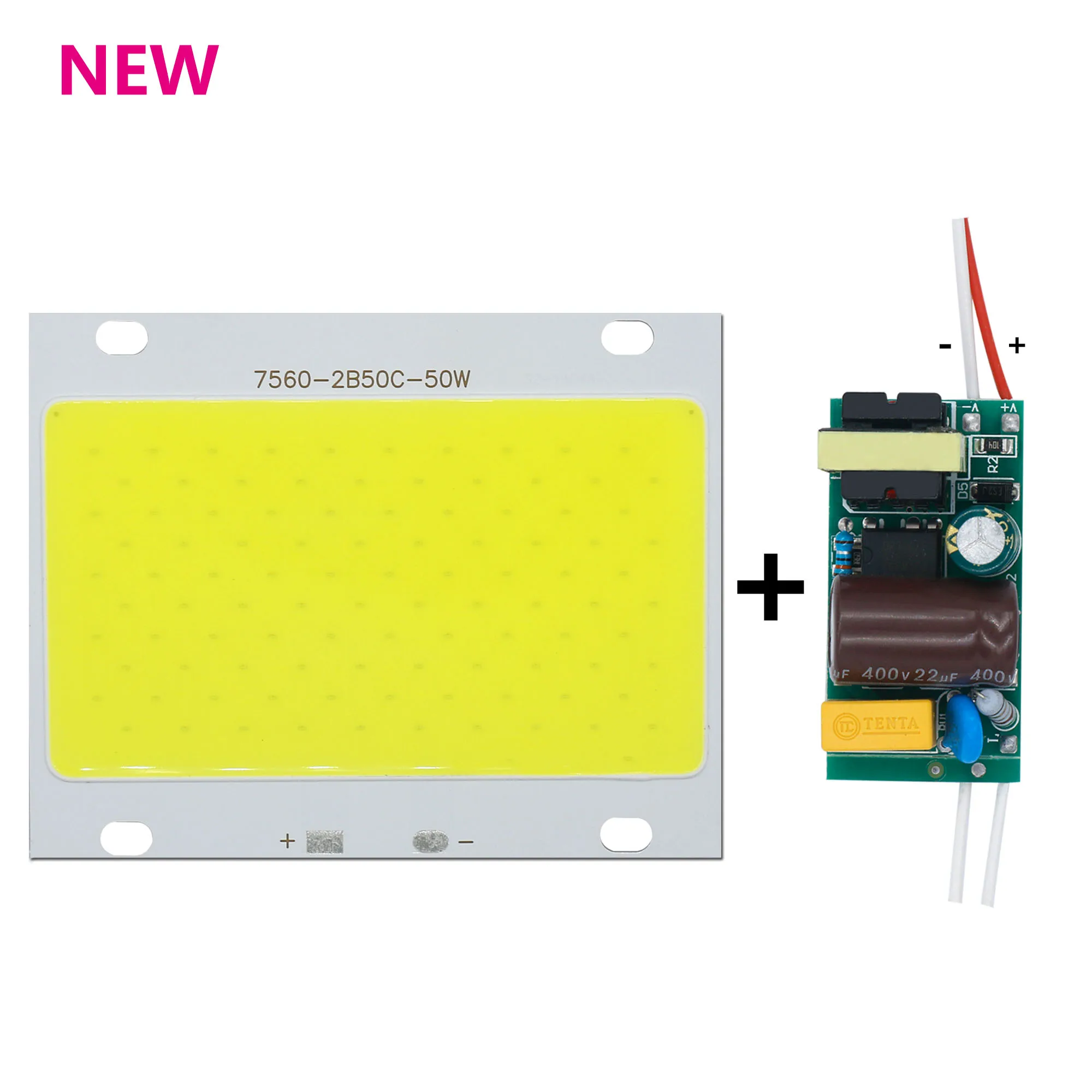 New A Set Of Led Cob Chips 50W 100W 150W 200W Accessories Dc30-165V 250Ma Cob  For Interior Panel Led Lights Lamp Bulb Coolwhite