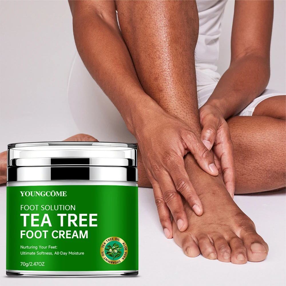 Description Picture 6 of itemTea Tree Foot Cream moisturizer with aloe vera and tea tree oil to deeply nourish the skin, for dry and rough skin, daily hand