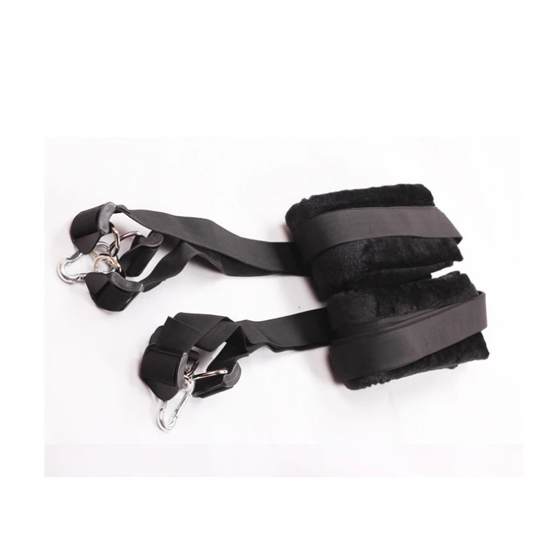 HESEKS Sex nylon swing BDSM Ankle Cuff Slave Soft Sex Furniture Fetish Bandage Swing Erotic Toys furniture sex shop 18