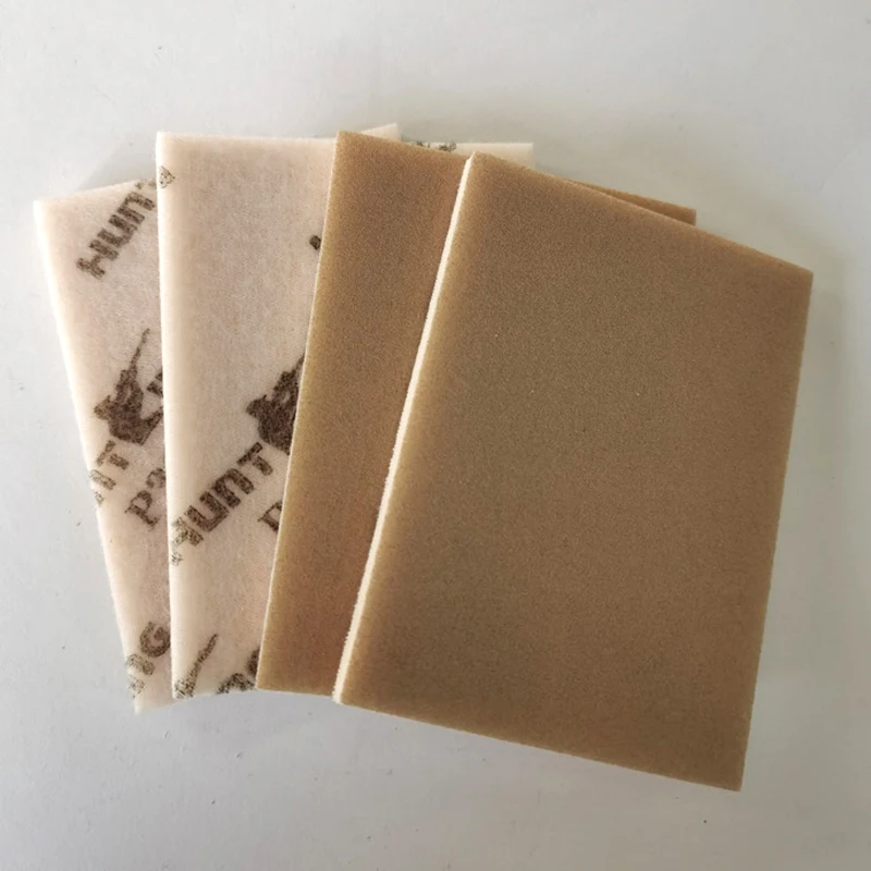 10/60pcs 스폰지 사포 건식 사용 자동차 도색용 연마 스폰지 자동차 연삭 및 마감용
