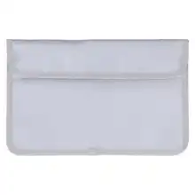 

27x17.5cm Fireproof Document Bag Pouch Waterproof Portable File Bag with Double Zipper