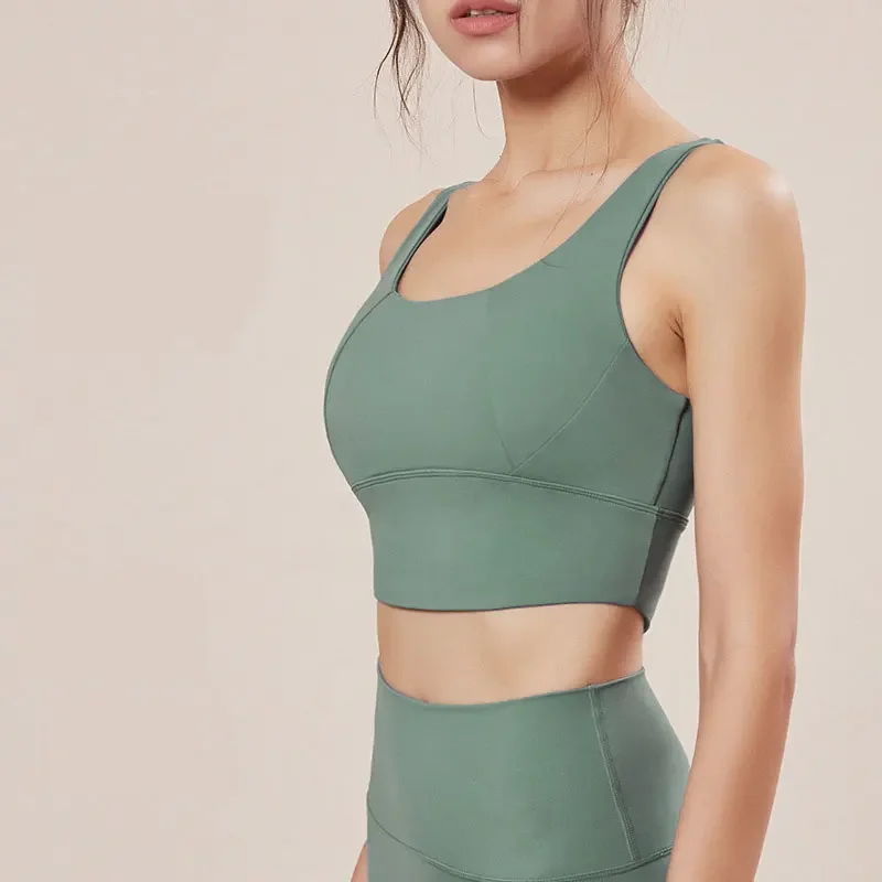 

Новинка 2024, женский спортивный бюстгальтер, укороченные топы для йоги, одежда для фитнеса и активного отдыха, удобный бюстгальтер для фитнеса и спортзала, Спортивное нижнее белье с эффектом пуш-ап для тренировок