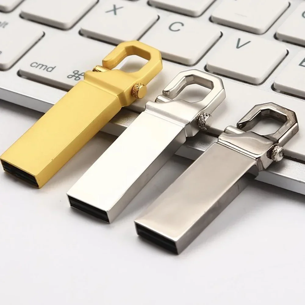 New High Speed USB Flash Drive 2TB U Disk External Storage Memory Stick Car keychain deco USB Flash Drive 32GB-2TB