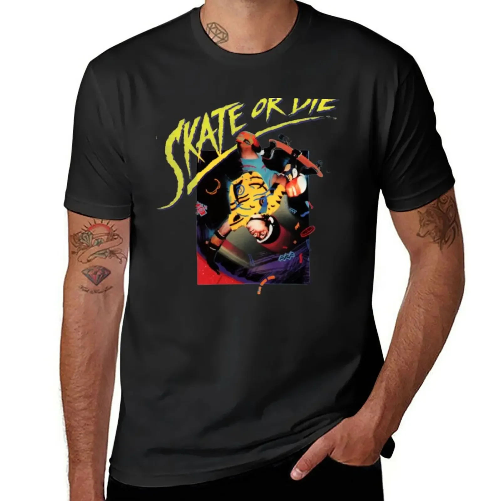 

Skate or Die T-Shirt boys whites heavyweights cute clothes mens graphic t-shirts anime