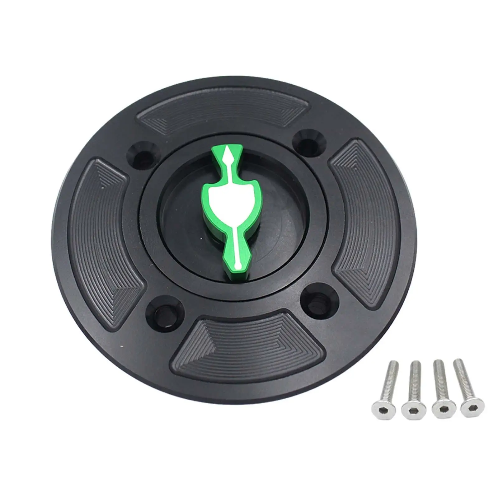 

Motorcycle Fuel Tank Caps Premium Durable Spare Parts Aluminum Alloy for Kawasaki 650 2017-2021 (Not Fit before 2017)
