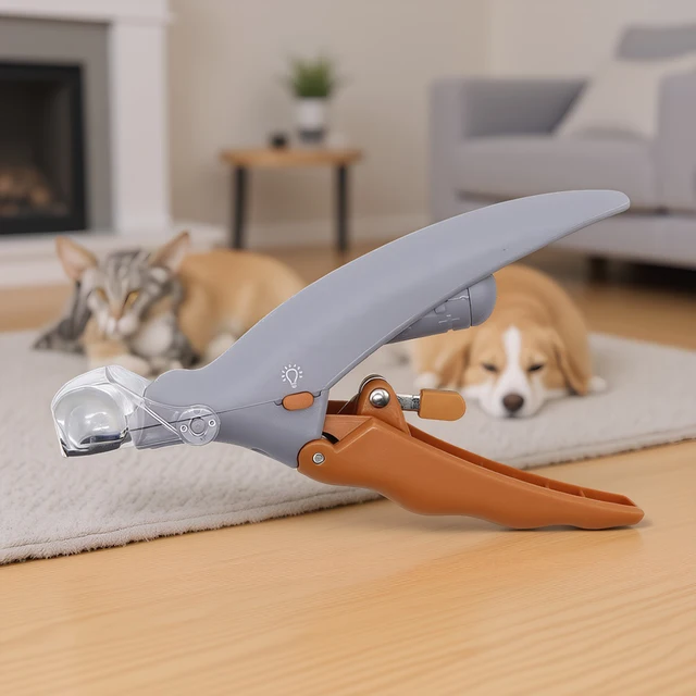 Dog Nail Trimmer 5X Magnification Dog Nail Clipper Cat Claw Trimmer for Trimming Cats & Dogs Nails & Claws Dog Nail Trimmer 5X Magnification Dog Nail Clipper Cat Claw Trimmer for Trimming Cats & Dogs Nails & Claws
