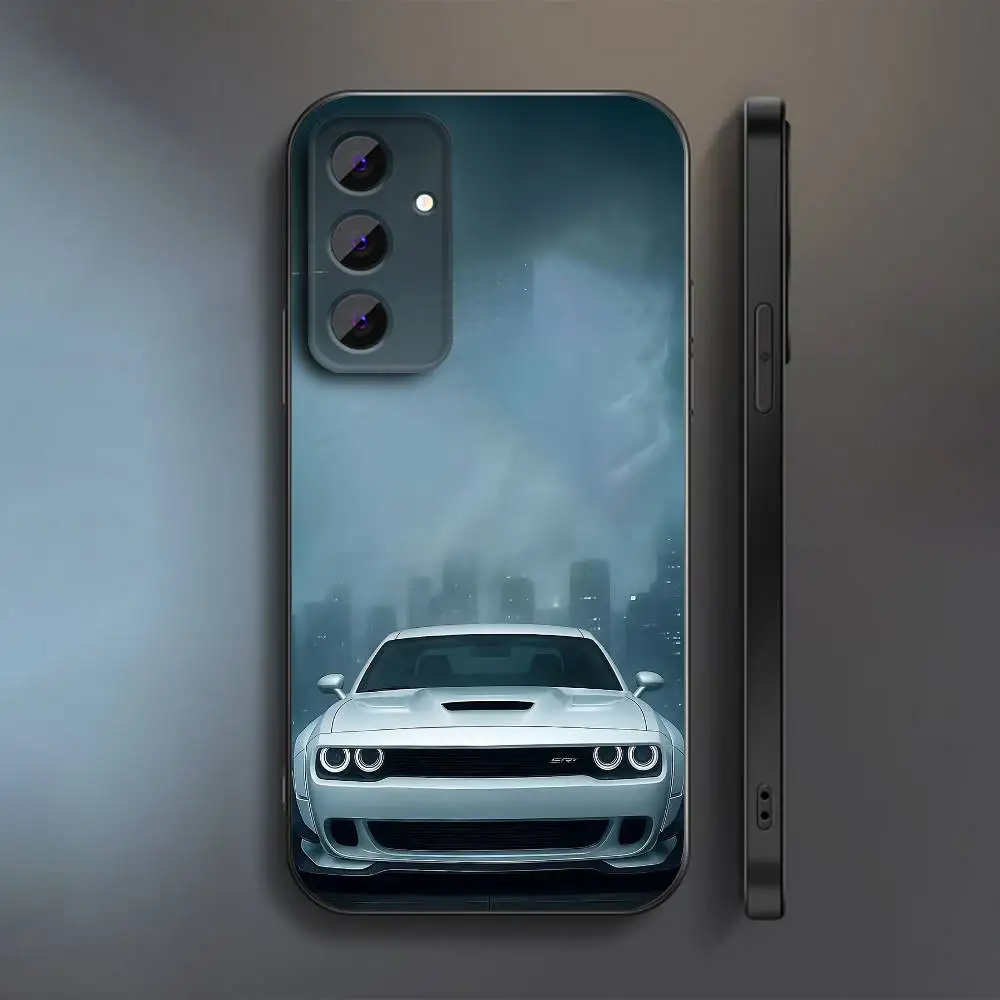 Dodge Challenger Inspired Soft Phone Case - Sleek Design for Modern Samsung Smartphones