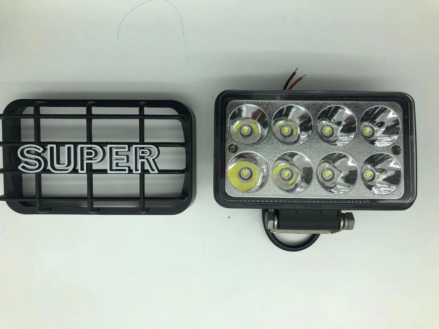 Super bright Truck led spotlight 12v24v excavator agricultural vehicle car forklift headlight reversing light modified fog light