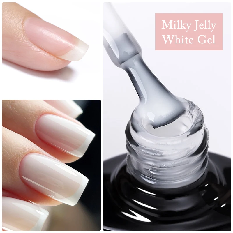 UR SUGAR 7ml Gel Polish Jelly Pink Color Milky White Semi Transparent Manicure Soak Off UV LED Colorful Nail Gel Varnishes