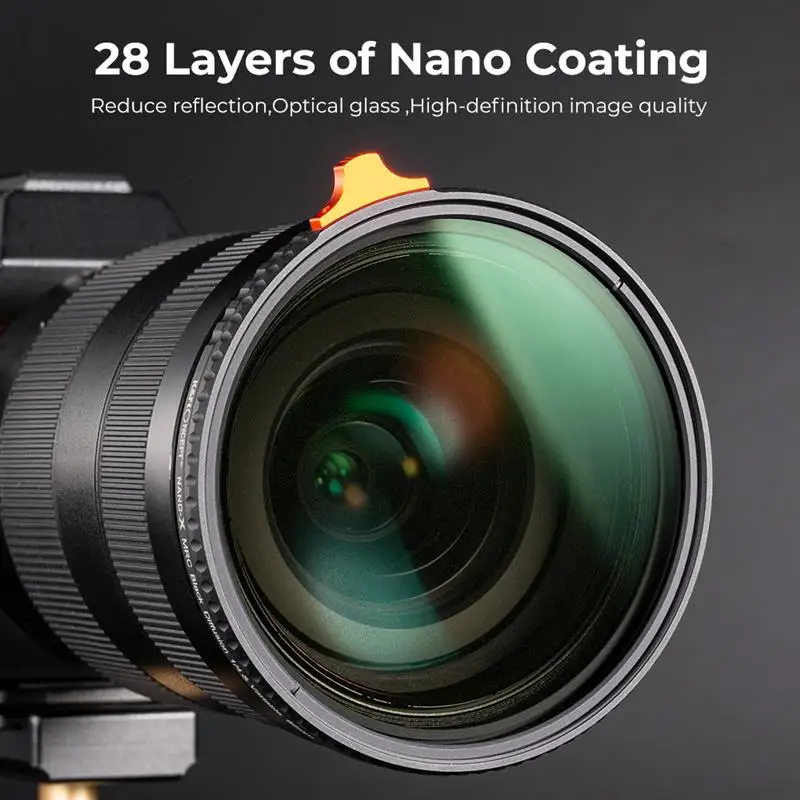K&amp;F Concept 67mm 可変NDフィルターND2-ND32+ブラックミ Amazon | K&F CONCEPT 67mm 可変NDフィルターND2-ND32+ブラック