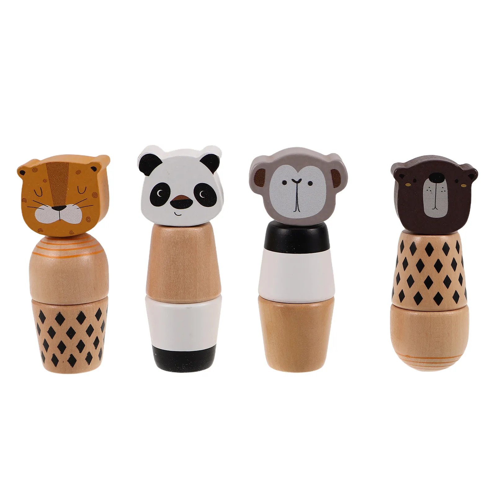 4Pcs 어린이 너트 볼트 조기 교육 몬테소리 운동 능력 개발 미세 운동 능력 개발 세트 유치원 학습 나사