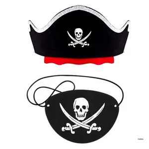 Pirate Hairband & EyePatch  Hairhoop Halloween Props