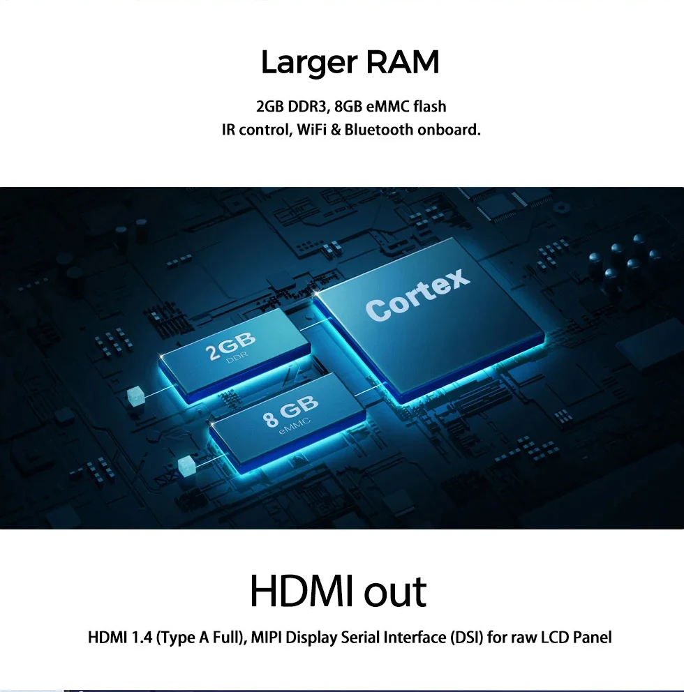 Banana Pi BPI-M3 Single Board Computer Allwinner A83T Octa-core Processor Mother