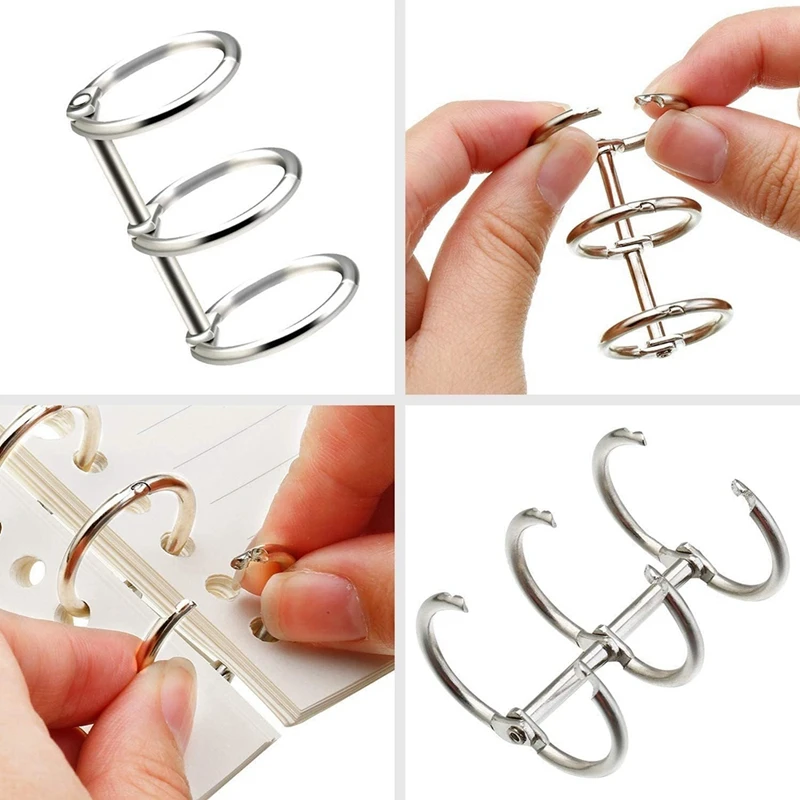 A85Q-24PCS A6 Size Waterproof Pouch Circular Knitting Needle Pouches Zipper Folders For Cable Knitting Needles Storage
