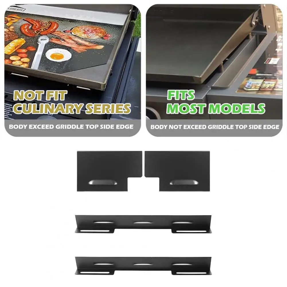Griddle Wind Wind Gurad for Blackstone Griddle Stainless Steel Guard Set for Blackstone 17-36 Inch Even