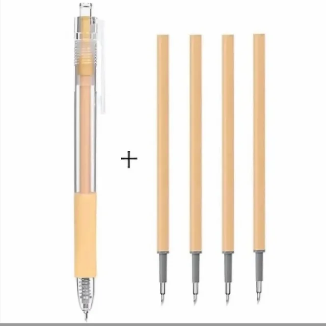 pen and 4core yellow