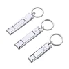 Stainless Steel Ultra-thin Foldable Hand Toe Nail Clippers Cutter With Keychain Cutter Trimmer Silver Nail Tool Kit Key Ring 6