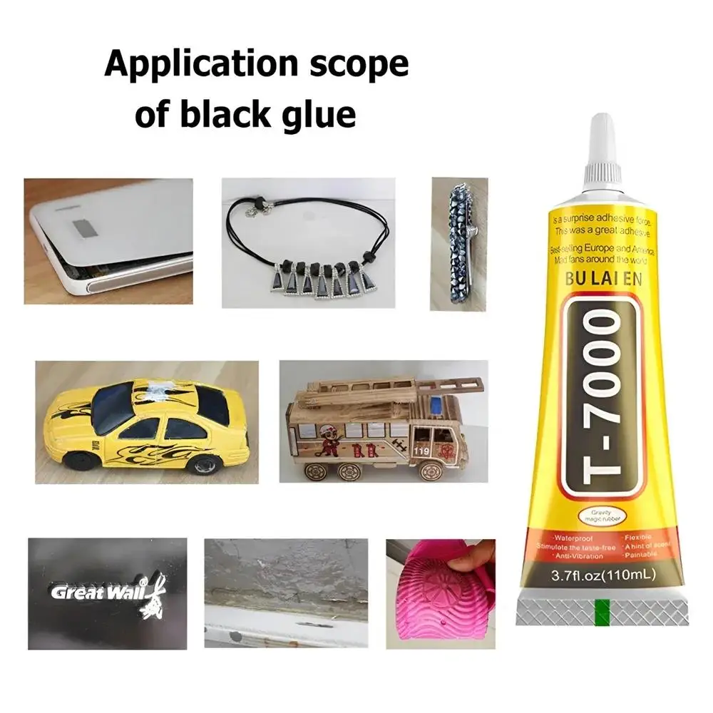 1 pc 15/50/110ml B-7000 Glue T-7000 Adhesive Epoxy Resin Repair Cell Phone Touch Screen Liquid Glue Jewelry Craft Adhesive Glue 4