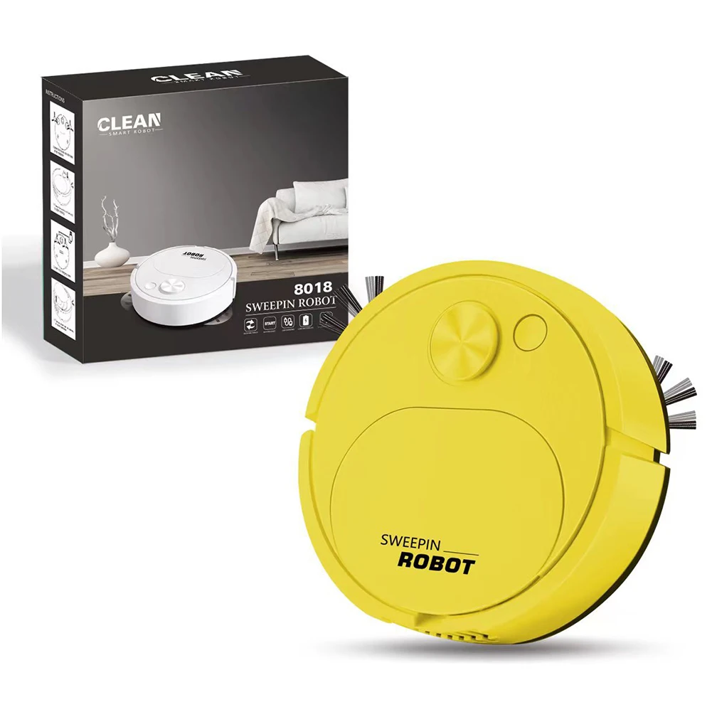 3 In 1 Robot Spazzante Intelligente Aspirapolvere Spazzatrice Robot Macchina Per La Pulizia Spazzola Per La Casa Mop Spazzare La Polvere Apparecchi Pe