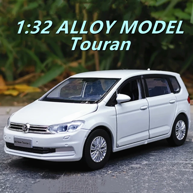 1/32 volkswagens touran mpv legierung auto modell druckguss