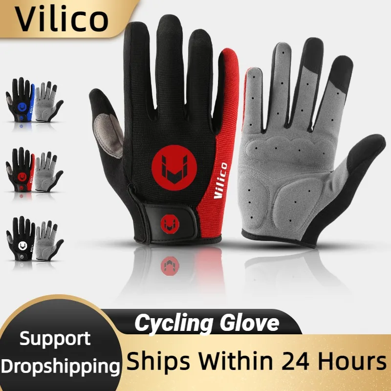 

Updated Breathable Non-slip Cycling Gloves Sweat-absorbing Protective Glove Mountaineering Camping Sunscreen Windproof Glove