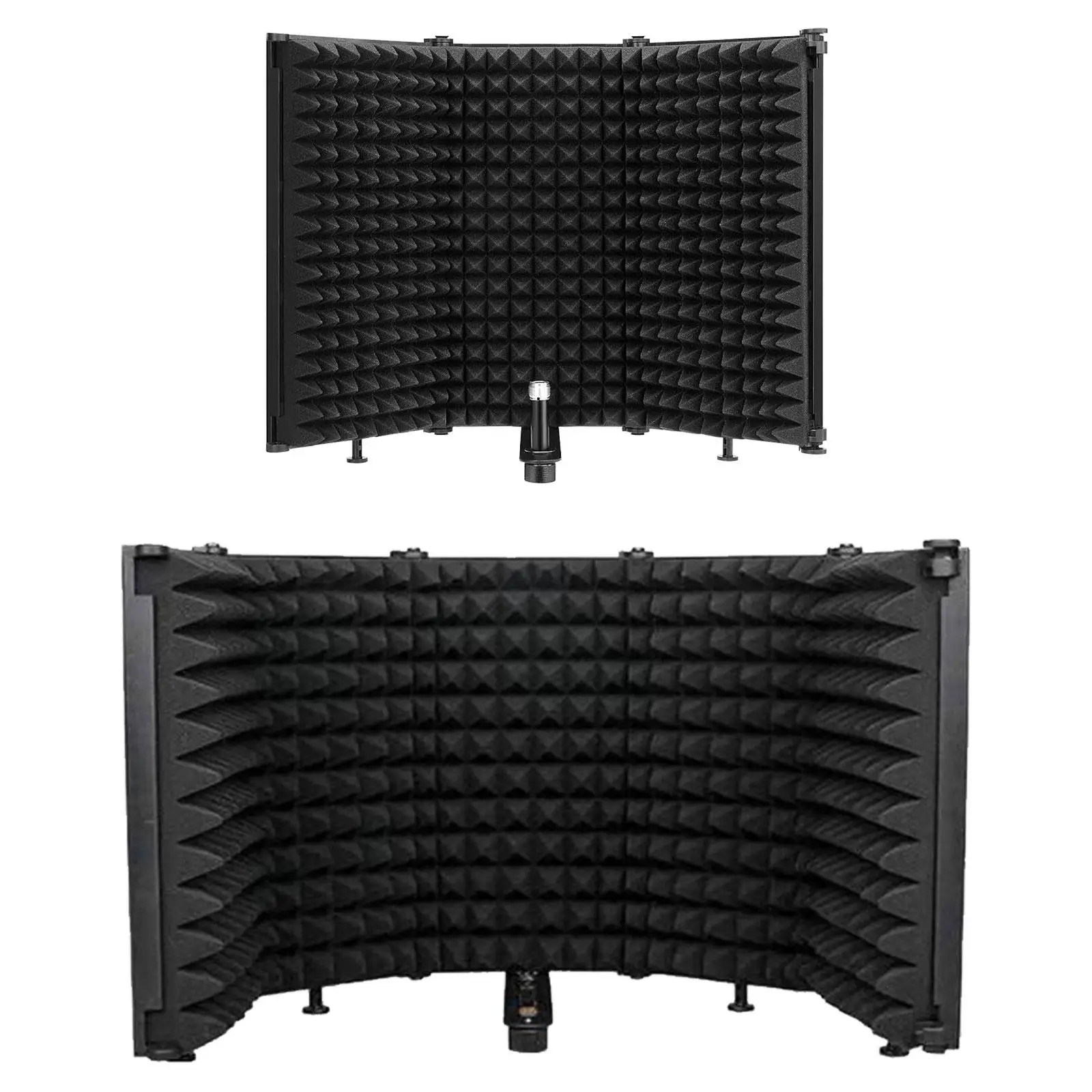 

Microphone Shield Sound Insulation Absorbent Foam Vocal Recording Panel for Recording Broadcasting Create Studio Daily Use