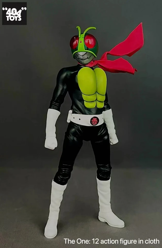 在庫あり 404TOYS 1/12 スケールアニメキャラクター SHF 騎士仮面