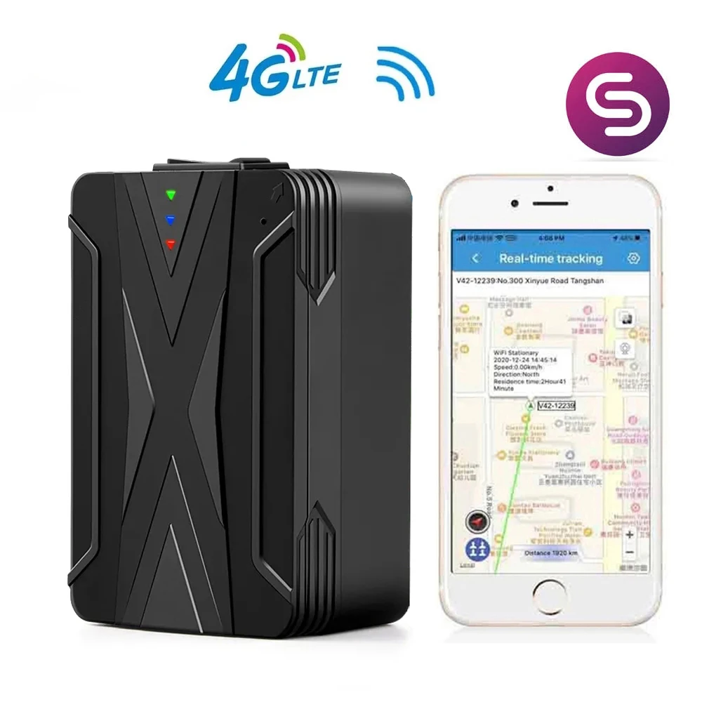 4G GPS Car Tracker LK970C 240 Days Standby 20000mAh LK970 Vehicle GPRS ...
