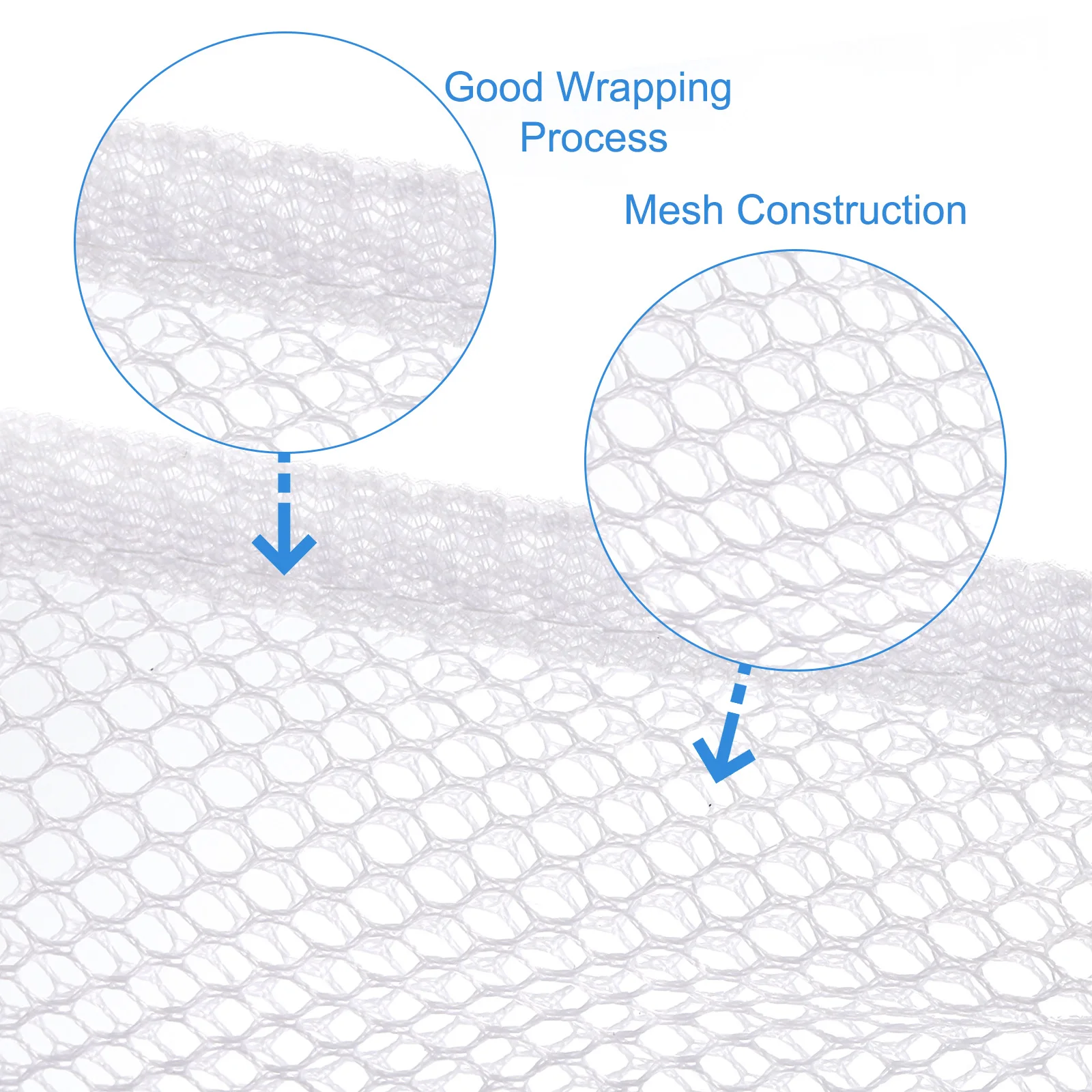 2/3/5pcs Mesh Wash Bag Mesh Laundry Bags Travel Storage Organize Bags with Zipper for Delicate Clothing Laundry Stocking 3