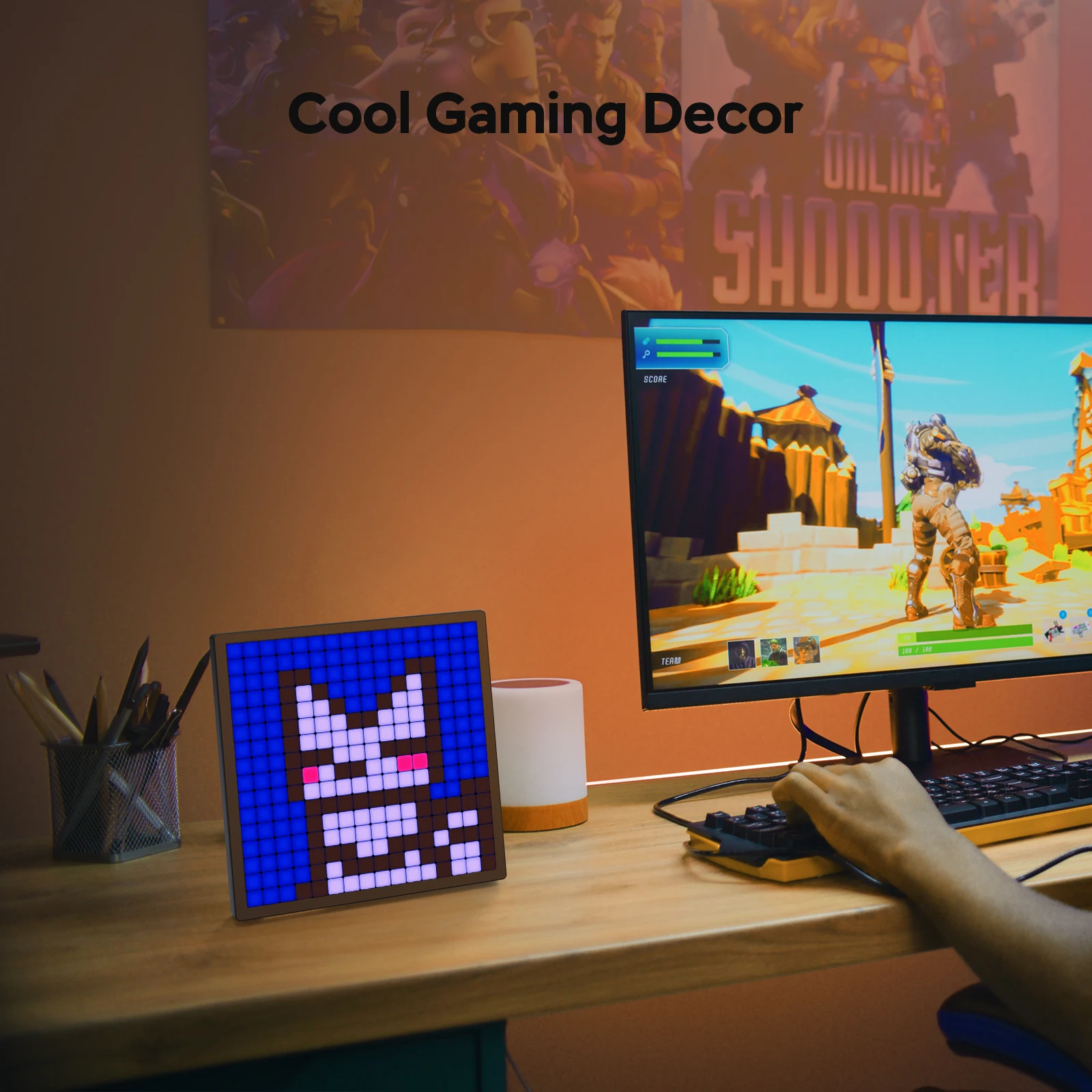 Рисунок 2 - Светодиодный пиксельный дисплей