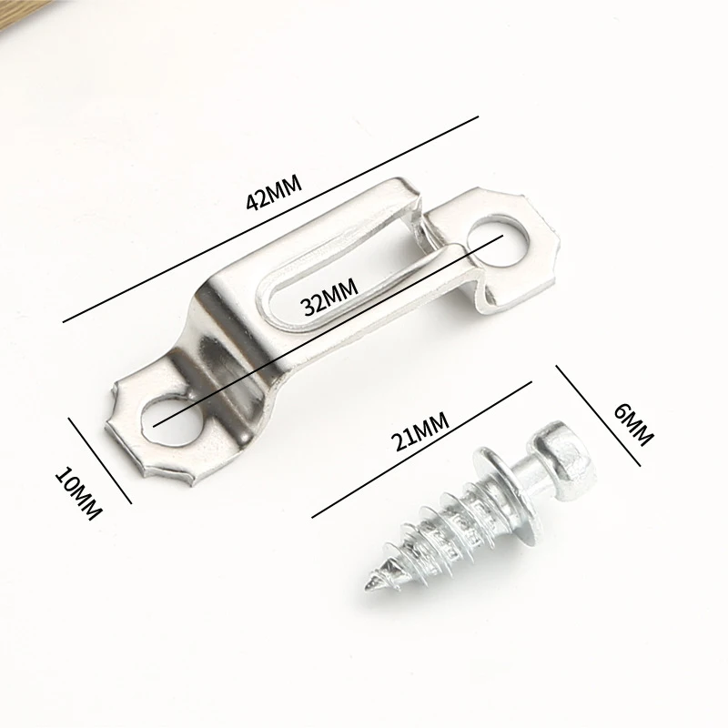 Invisible Two-in-One Connectors Woodworking Hinges 1/20pcs Assembly Furniture Connecting Bracket Recessed Screw Fastener