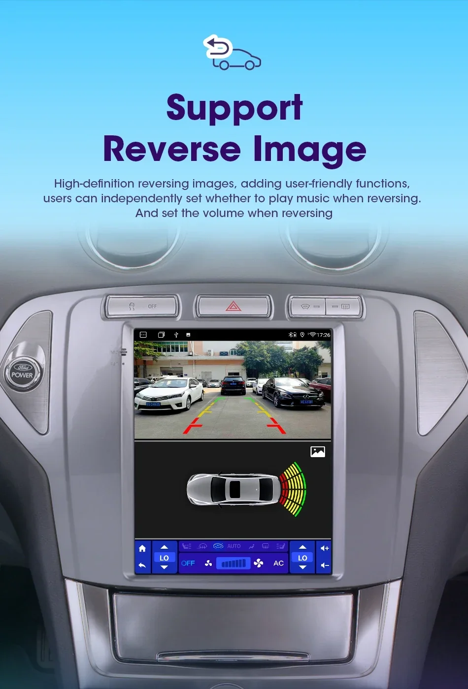 Srnubi Android Carplay Auto Radio Für Ford Mondeo MK4 Galaxy A/C 2007-2015 Multimedia Player GPS Navigation 2din DVD Kopf Einheit – Detail 7